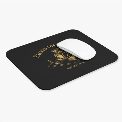 Brewed for Bosses Coffee Mouse Pad — Office Gift for Managers